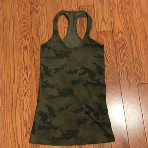 Camo Lululemon Razorback Tank